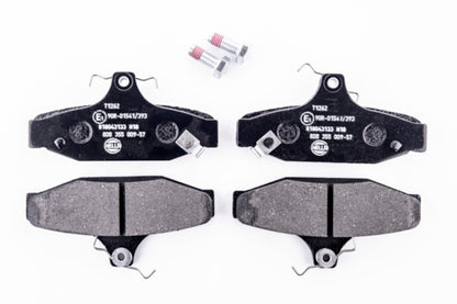 HELLA Brake pad set - T1262 - for e.g. DAEWOO / SSANGYONG 8DB355009-571