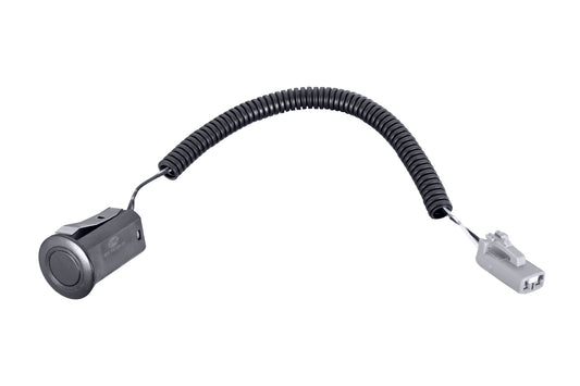 HELLA Sensor, park distance control - straight - 2-pin connector - Plugged - Cable: 23 6PX358269-341