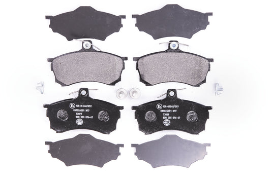 HELLA Brake pad set - T3039 - for e.g. MITSUBISHI 8DB355016-671