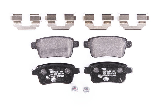 HELLA Brake pad set - T1774 - for e.g. RENAULT 8DB355013-971