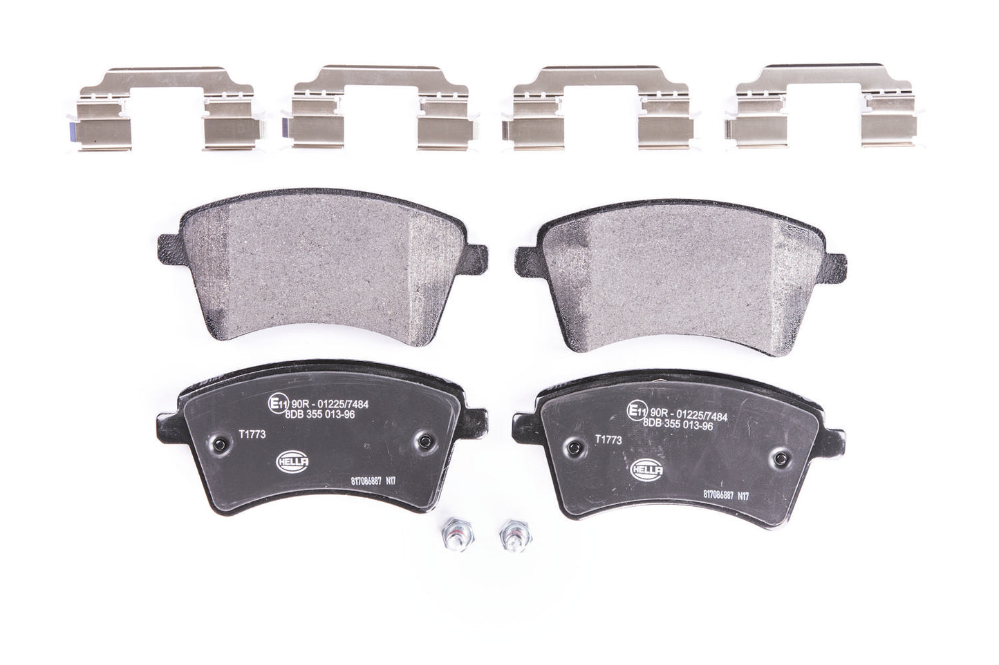 HELLA Brake pad set - T1773 - for e.g. MERCEDES-BENZ / RENAULT 8DB355013-961