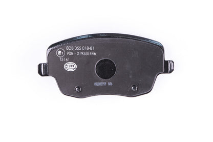 HELLA Brake pad set - T5161 - for e.g. SEAT / SKODA / VOLKSWAGEN 8DB355018-811