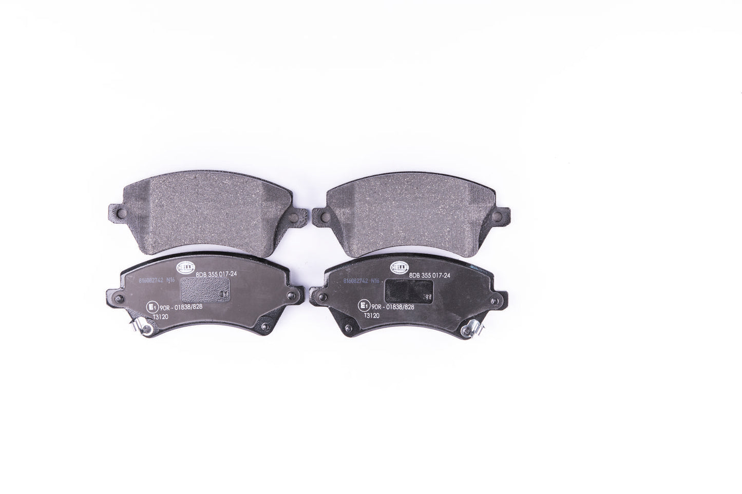 HELLA Brake pad set - T3120 - for e.g. TOYOTA 8DB355017-241