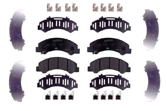 HELLA Brake pad set - T2695 - for e.g. ISUZU 8DB355025-801