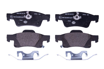 HELLA Brake pad set - T3162 - for e.g. JEEP 8DB355040-031