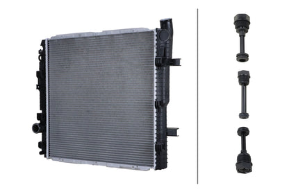 Hella Engine Coolant Radiator 8MK366300-991
