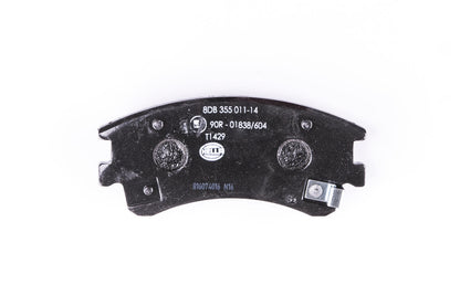 HELLA Brake pad set - T1429 - for e.g. MAZDA 8DB355011-141