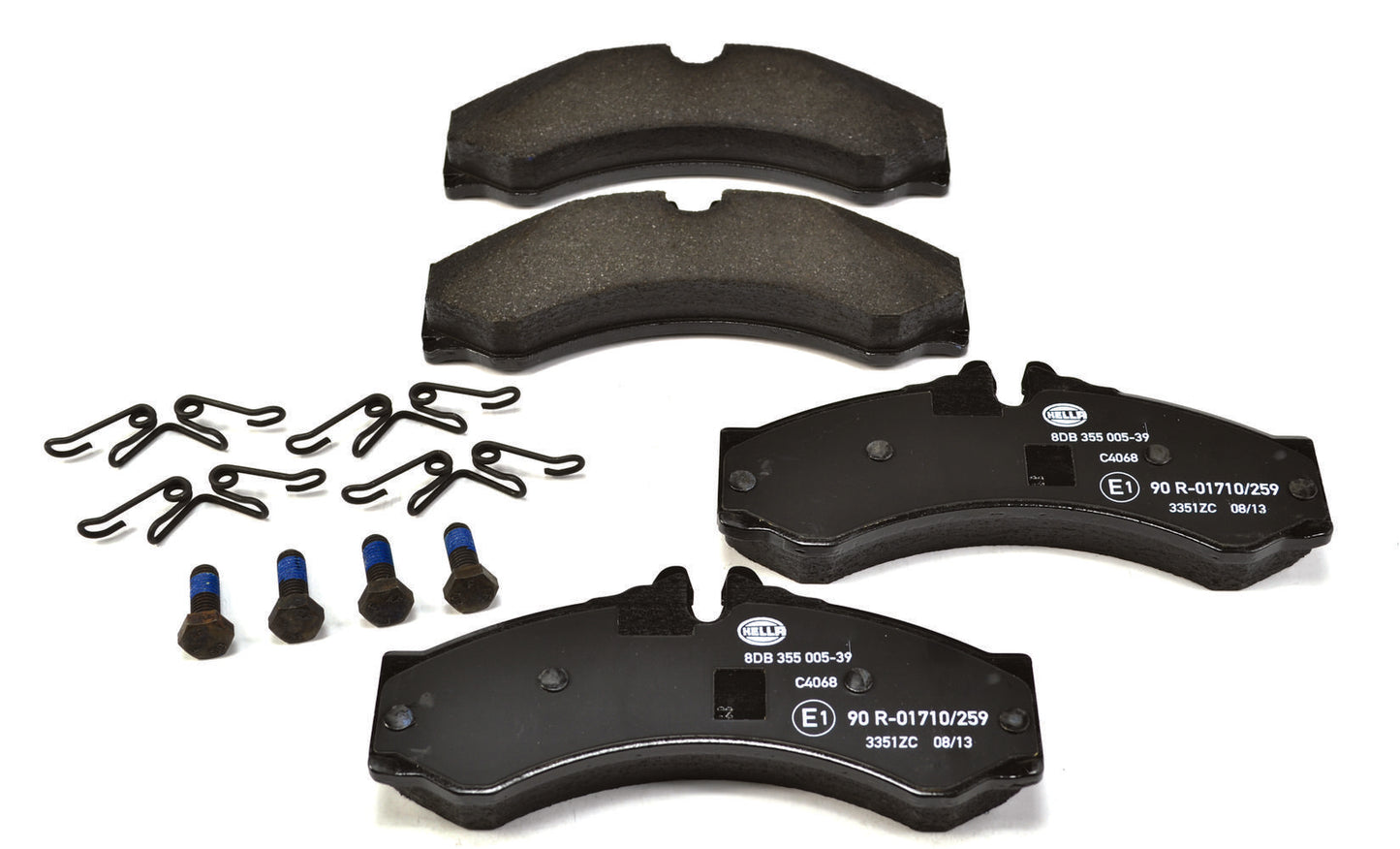HELLA Brake pad set - C4068 - for e.g. MERCEDES-BENZ / VOLKSWAGEN 8DB355005-391