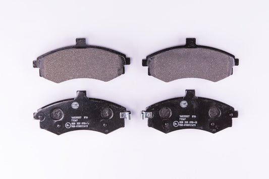 HELLA Brake pad set - T1367 - for e.g. HYUNDAI 8DB355010-481