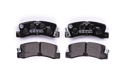 HELLA Brake pad set - T0017 - for e.g. HOLDEN / TOYOTA 8DB355005-691