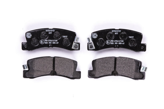HELLA Brake pad set - T0017 - for e.g. HOLDEN / TOYOTA 8DB355005-691