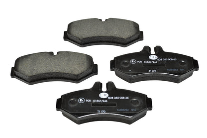 HELLA Brake pad set - T1170 - for e.g. DODGE / FREIGHTLINER / MERCEDES-BENZ 8DB355008-651