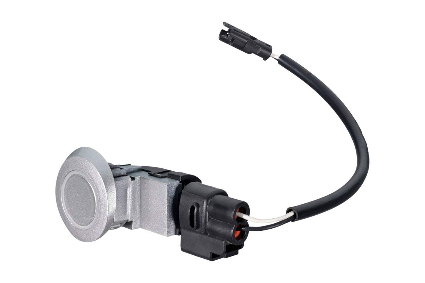 HELLA Sensor, park distance control - angled - 2-pin connector - Plugged - Cable: 160m 6PX358269-251