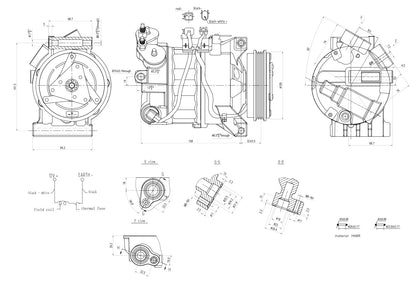 Hella Aircon Compressor 8FK366200-251