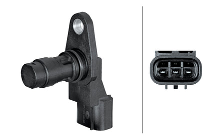 HELLA Sensor, camshaft position - 3-pin connector 6PU358380-521