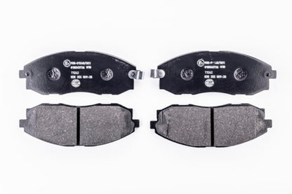 HELLA Brake pad set - T1242 - for e.g. HYUNDAI 8DB355009-381