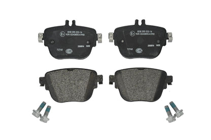 HELLA Brake pad set - T2748 - for e.g. MERCEDES-BENZ 8DB355032-161