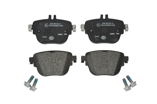 HELLA Brake pad set - T2748 - for e.g. MERCEDES-BENZ 8DB355032-161