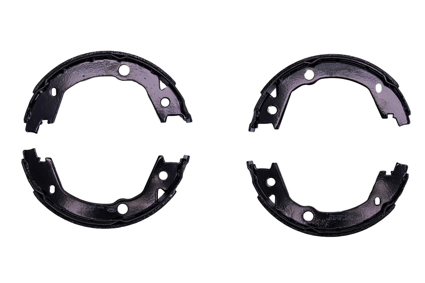 HELLA Brake Shoe Set, parking brake - H1685 - for e.g. HYUNDAI / KIA / SSANGYONG 8DA355050-061