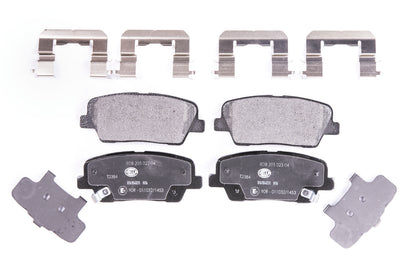 HELLA Brake pad set - T2384 - for e.g. HYUNDAI / KIA 8DB355023-041