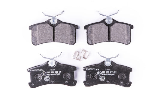HELLA Brake pad set - T1466 - for e.g. TOYOTA 8DB355011-511