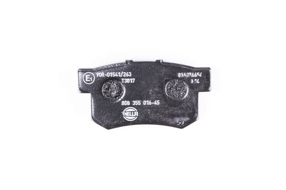 HELLA Brake pad set - T3017 - for e.g. ACURA / HONDA / MG / ROVER / SUZUKI 8DB355016-451