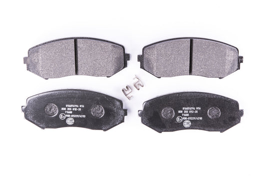HELLA Brake pad set - T1600 - for e.g. SUZUKI 8DB355012-351