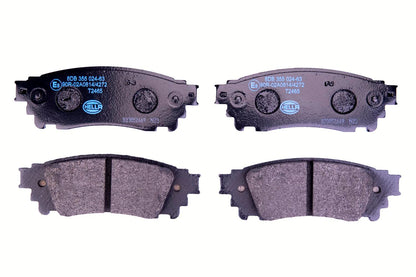 HELLA Brake pad set - T2465 - for e.g. LEXUS / TOYOTA 8DB355024-631