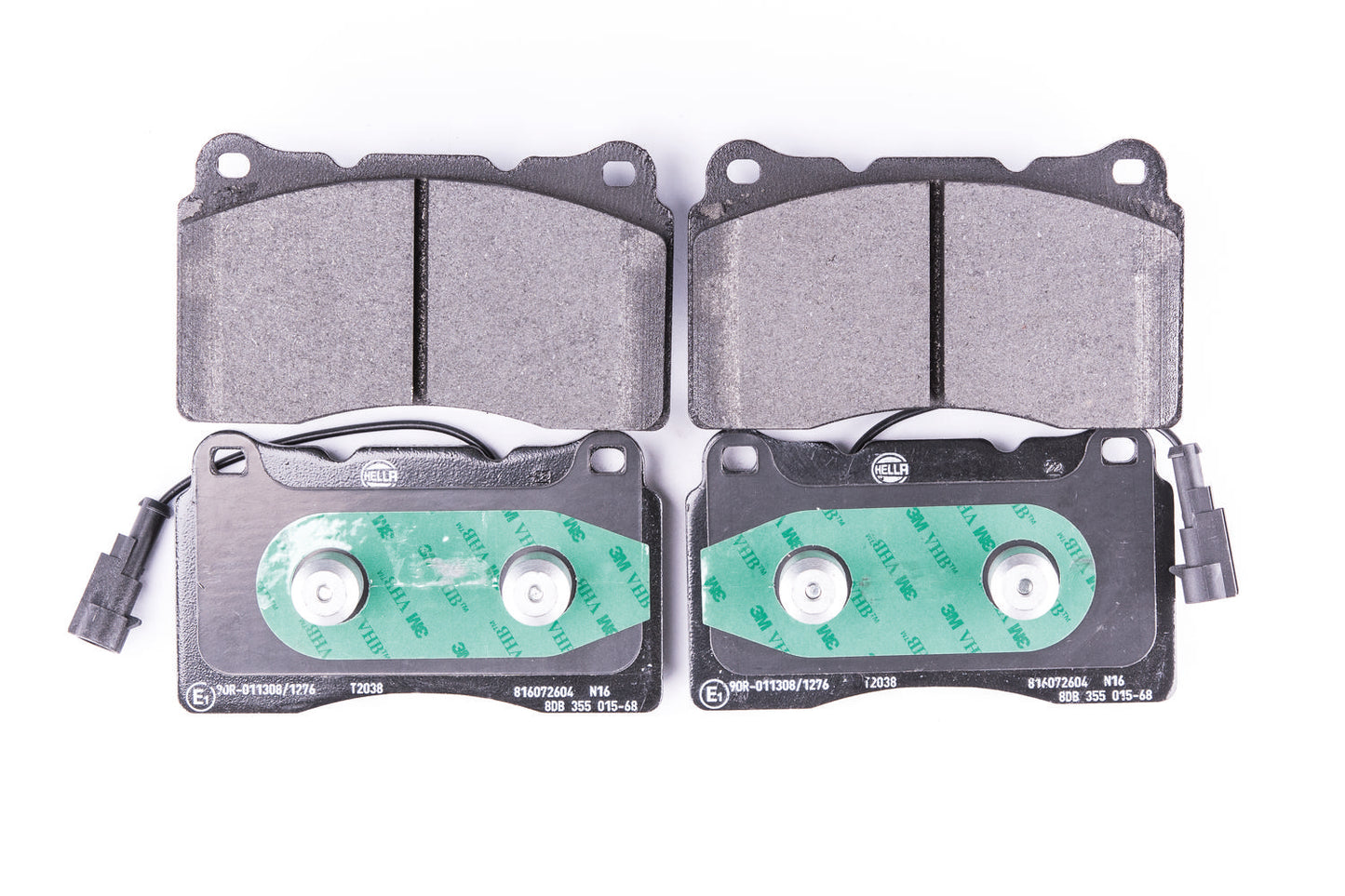 HELLA Brake pad set - T2038 - for e.g. ALFA ROMEO 8DB355015-681