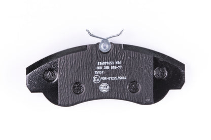 HELLA Brake pad set - T5159 - for e.g. CITROEN / FIAT / PEUGEOT 8DB355018-791