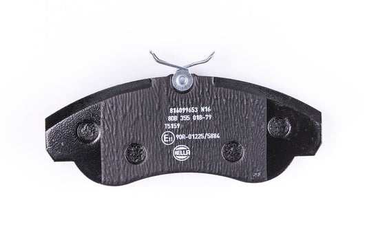 HELLA Brake pad set - T5159 - for e.g. CITROEN / FIAT / PEUGEOT 8DB355018-791