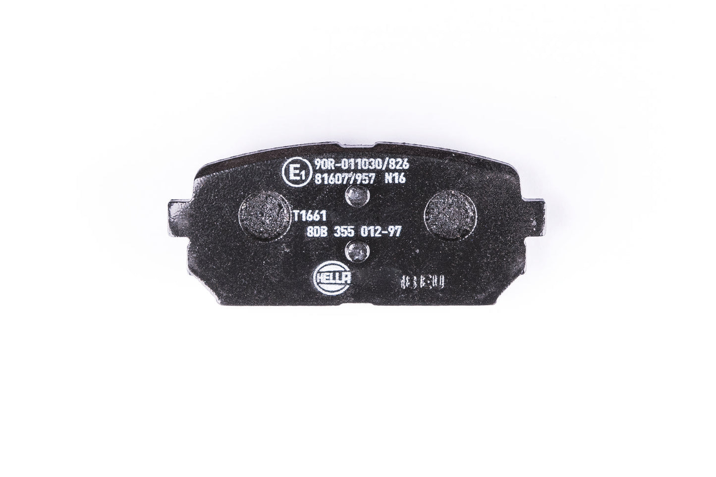 HELLA Brake pad set - T1661 - for e.g. KIA 8DB355012-971