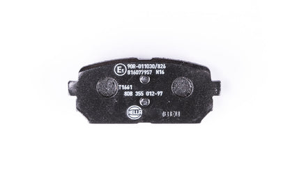 HELLA Brake pad set - T1661 - for e.g. KIA 8DB355012-971