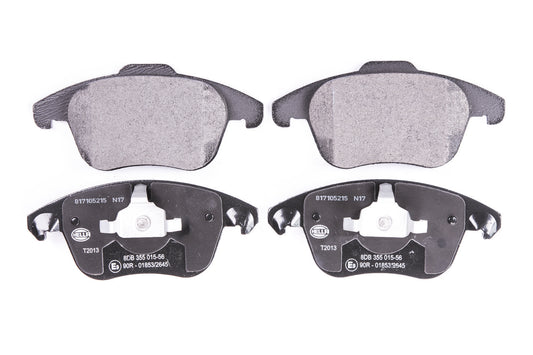 HELLA Brake pad set - T2013 - for e.g. CITROEN / PEUGEOT 8DB355015-561