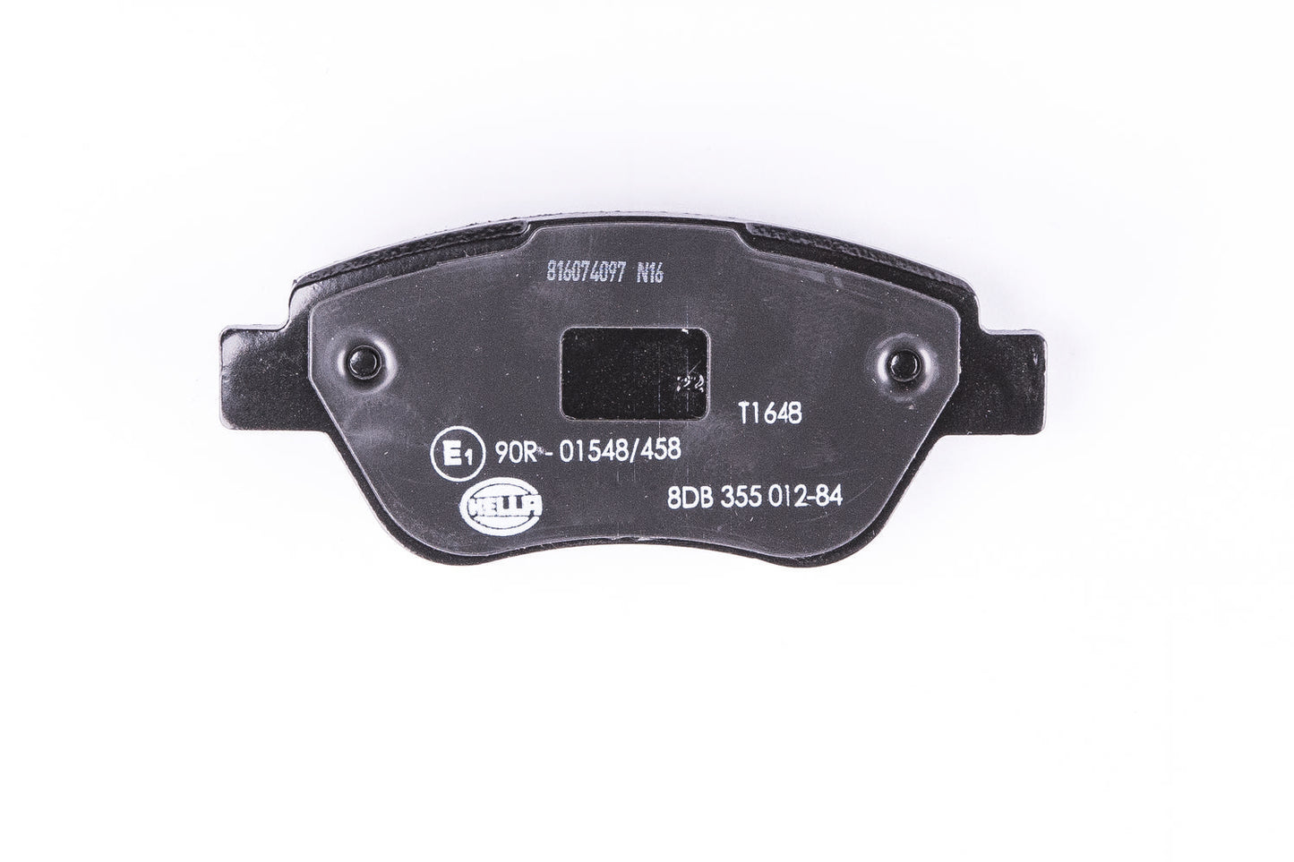 HELLA Brake pad set - T1648 - for e.g. FIAT 8DB355012-841