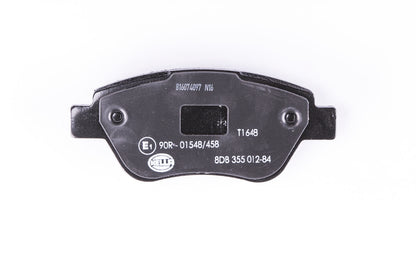 HELLA Brake pad set - T1648 - for e.g. FIAT 8DB355012-841