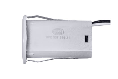 HELLA Sensor, park distance control - straight - 2-pin connector - Plugged 6PX358269-211