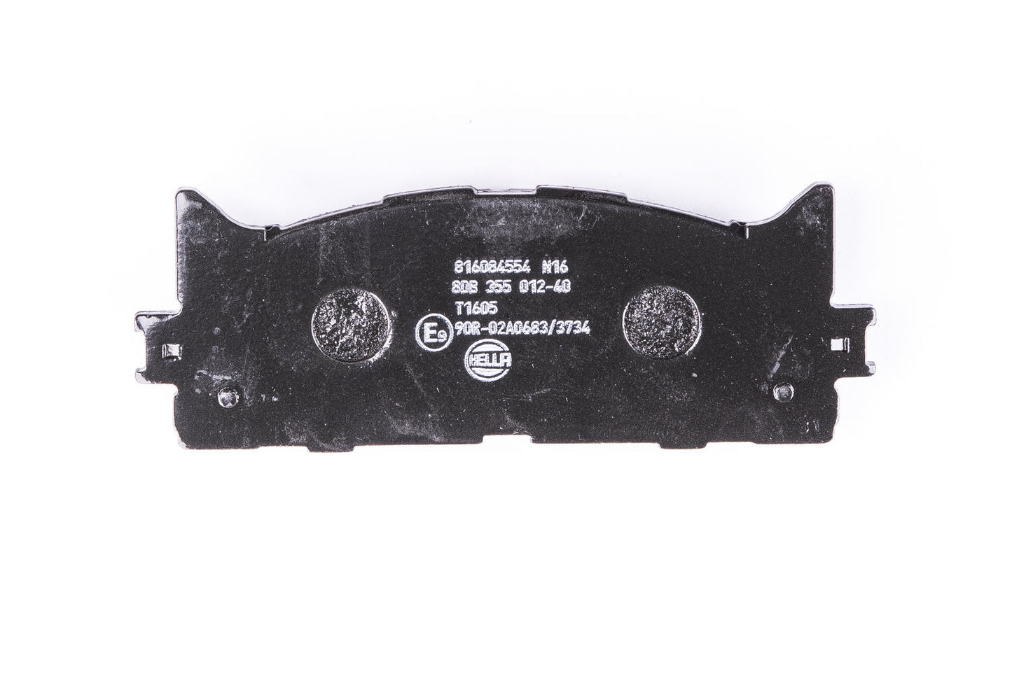 HELLA Brake pad set - T1605 - for e.g. DAIHATSU / LEXUS / TOYOTA 8DB355012-401