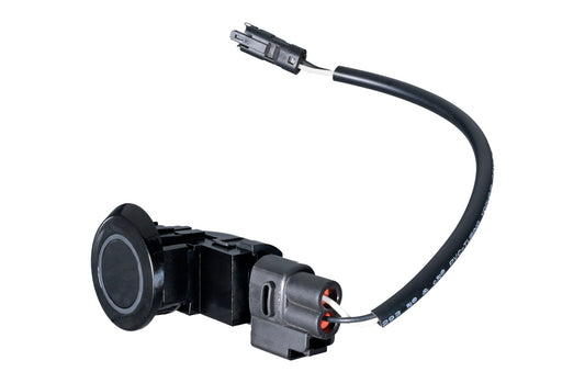 HELLA Sensor, park distance control - angled - 2-pin connector - Plugged - Cable: 160m 6PX358269-161