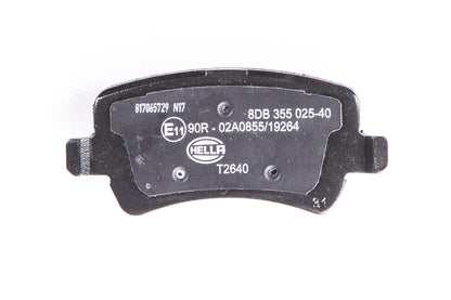 HELLA Brake pad set - T2640 - for e.g. LAND ROVER / VOLVO / VOLVO ASIA 8DB355025-401