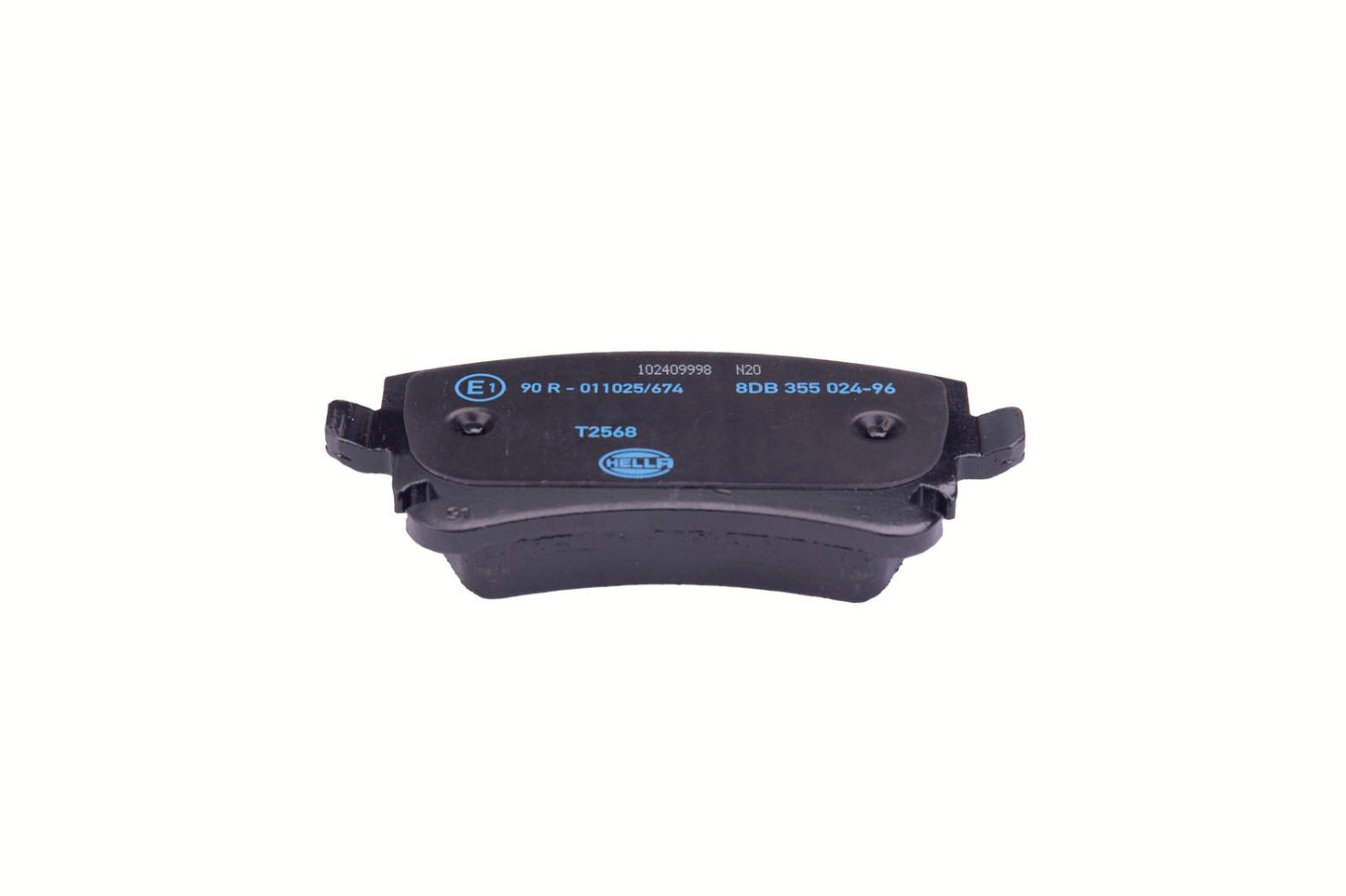 HELLA Brake pad set - T2568 - for e.g. BENTLEY 8DB355024-961