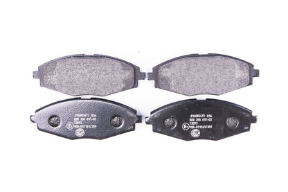 HELLA Brake pad set - T3093 - for e.g. CHERY / CHEVROLET / DAEWOO / PONTIAC 8DB355017-021