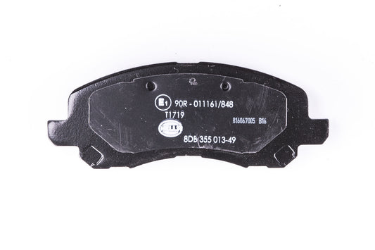 HELLA Brake pad set - T1719 - for e.g. CHRYSLER / DODGE / JEEP / MITSUBISHI 8DB355013-491