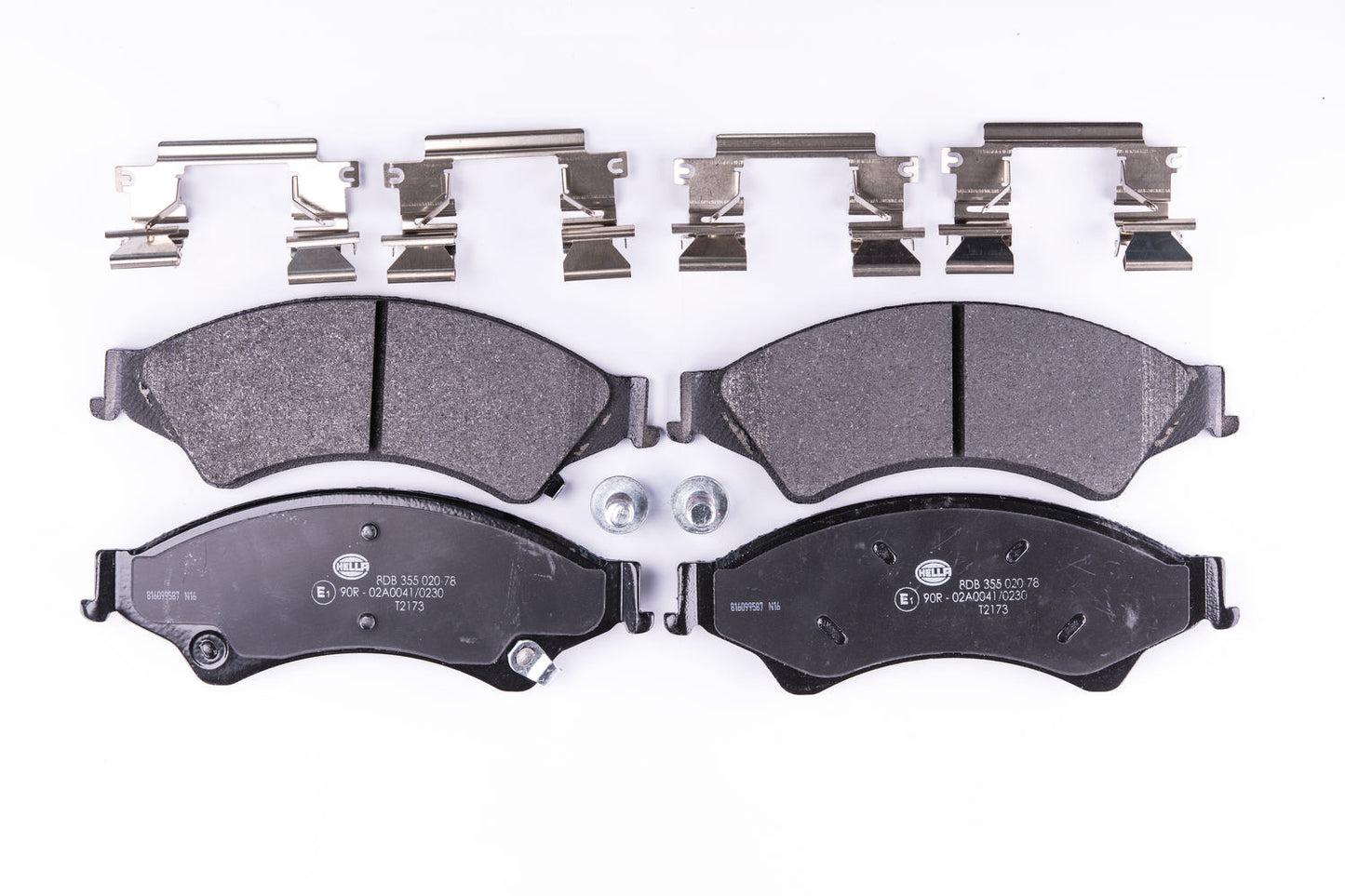 HELLA Brake pad set - T2173 - for e.g. FORD / MAZDA / TROLLER 8DB355020-781