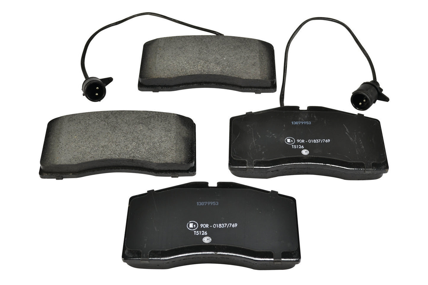 HELLA Brake pad set - T5126 - for e.g. AUDI 8DB355018-491