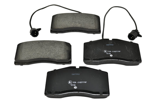 HELLA Brake pad set - T5126 - for e.g. AUDI 8DB355018-491