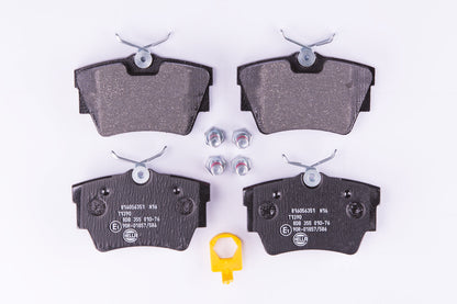 HELLA Brake pad set - T1390 - for e.g. FIAT / MITSUBISHI / NISSAN / OPEL 8DB355010-761
