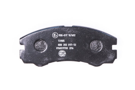 HELLA Brake pad set - T3105 - for e.g. HOLDEN / OPEL / VAUXHALL 8DB355017-131