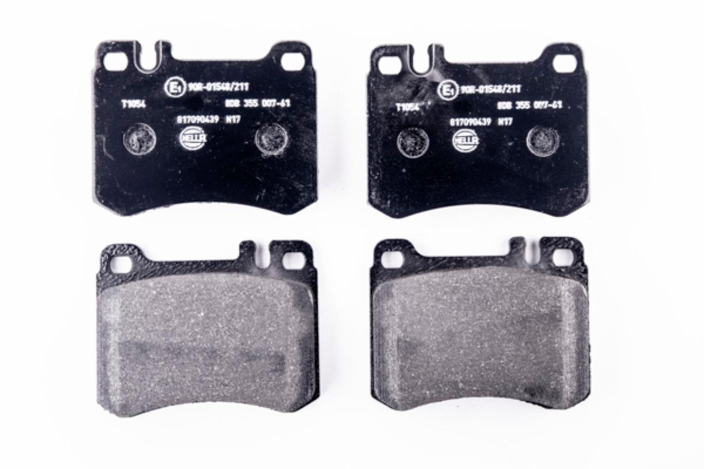 HELLA Brake pad set - T1054 - for e.g. MERCEDES-BENZ 8DB355007-611