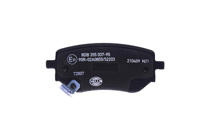 HELLA Brake pad set - T2807 - for e.g. MERCEDES-BENZ 8DB355037-951